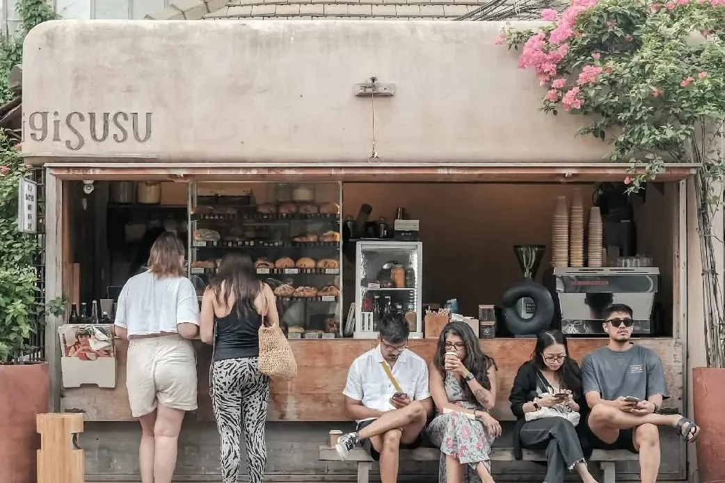 Great coffee + cool spot = Gigi Susu Canggu!
