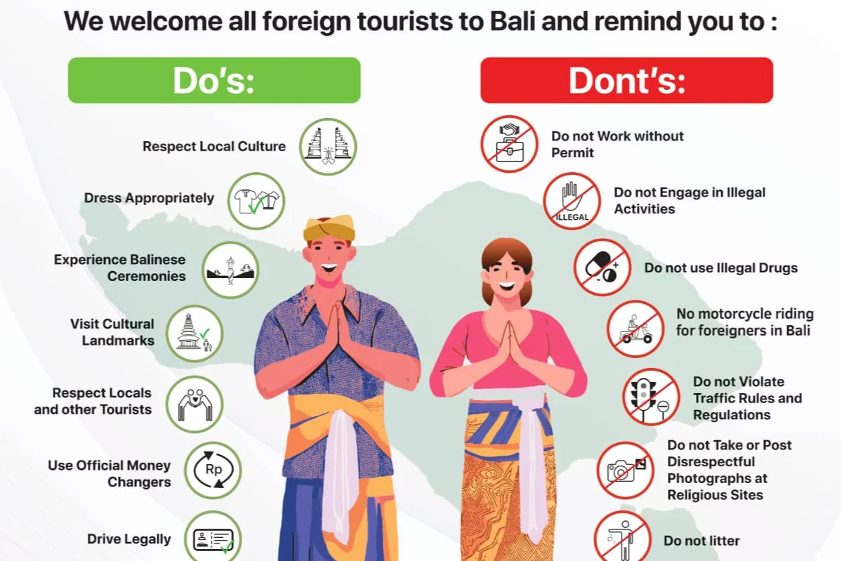 Guidelines: Do’s & Don’ts When Traveling in Bali