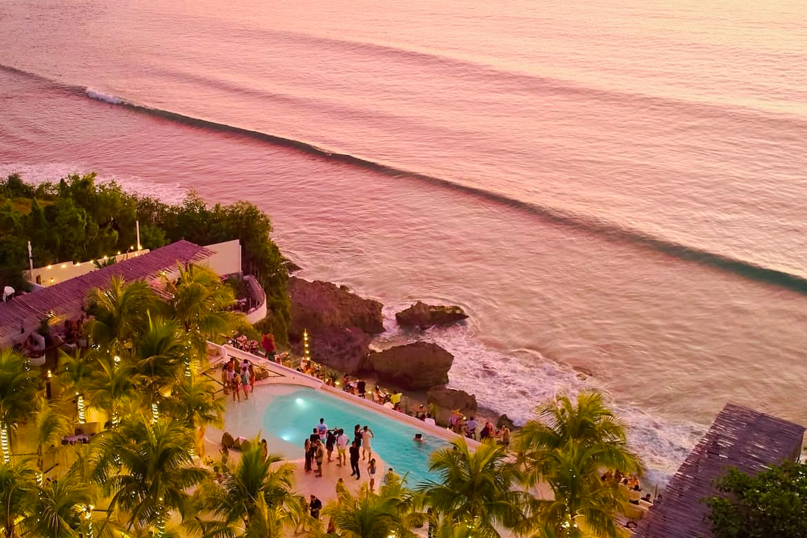 Sunset and vibes at El Kabron? Always a win!