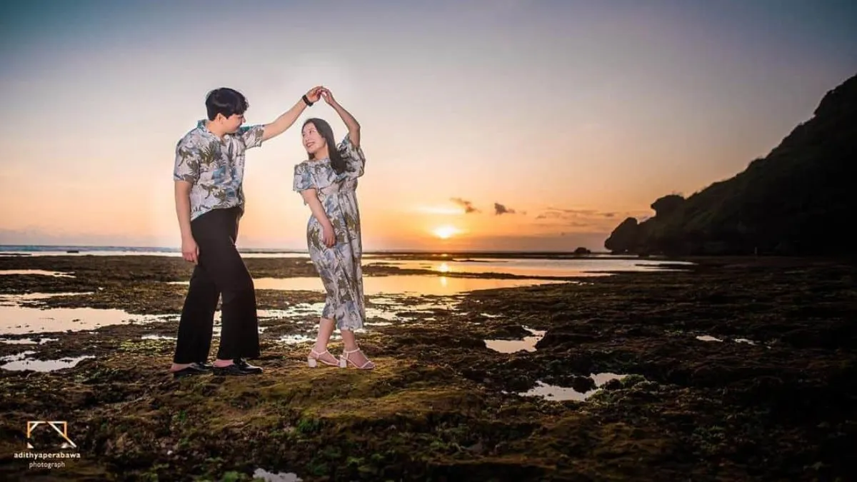 Sunset at Nyang Nyang Beach